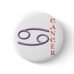 Zodiac Cancer Scorpio November Pinback Buttons