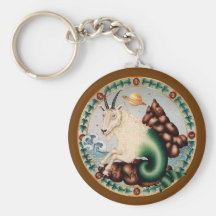 Zodiac Capricorn - Customize it! Keychains