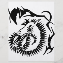 Zodiac Capricorn Flyer Design