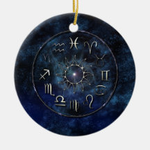 Zodiac Christmas Tree Ornament