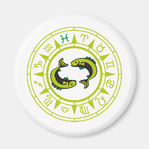zodiac fishes kühlschrankmagnet