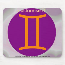 Zodiac Gemini mousemat