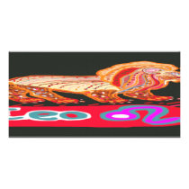 Zodiac LEO:  GOODLUCK Designs Picture Card