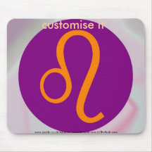 Zodiac Leo mousepad