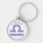 Zodiac Libra Keychain