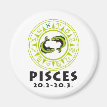 zodiac pisces kühlschrankmagnete
