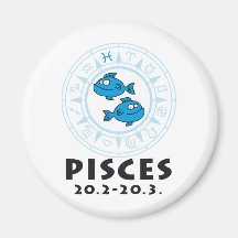zodiac pisces magnets