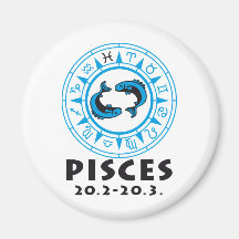 zodiac pisces magnets