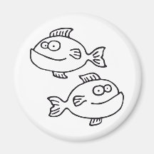 zodiac pisces magnets