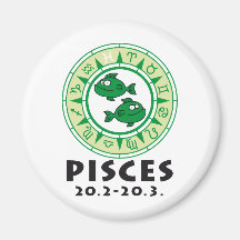zodiac pisces magnets
