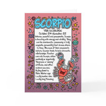 Zodiac - Scorpio Fun Facts
