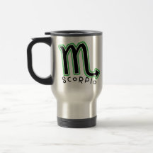 Zodiac Scorpio Travel Mug