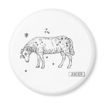 zodiac-signs-1 refrigerator magnet