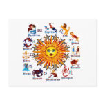 Zodiac-Signs-All-V-1 Postcard