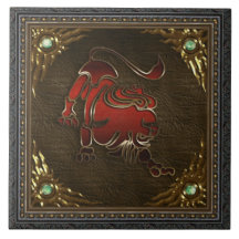 Zodiac Tile - Leo