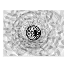 Zodiac Wheel Postcard