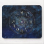 Zodiac with Starry background Mouse Mat