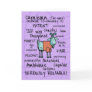 zodiac word cards - capricorn