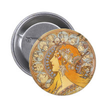 Zodiaque Badges Avec Agrafe