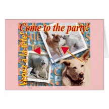 ZoeSPEAK - Come to the party! Greeting Card