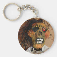 Zombi Keychain