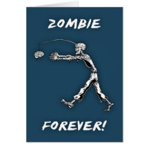 Zombi perpétuel carte de vœux