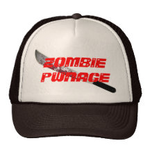ZOMBI PWNAGE CASQUETTES DE CAMIONNEUR