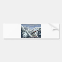 Zombi Raptor de glace Adhésif Pour Voiture