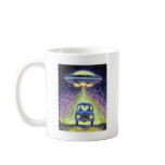 Zombie alien Abduction Coffee Mug