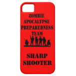 Zombie Apocalypse Preparedness Team iPhone Case iPhone 5 Cases