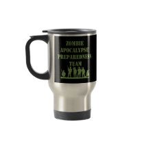 Zombie Apocalypse Preparedness Team Mugs