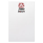 Zombie Apocalypse Stationery