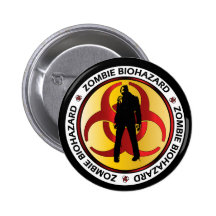 Zombie Biohazard Waste Button
