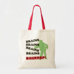 Zombie Brains Brains Brains Burp! Bags