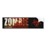 Zombie Bumper Sticker