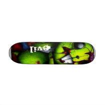Zombie Bunny Skate Board Deck