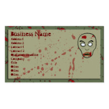 Zombie Business Cards
