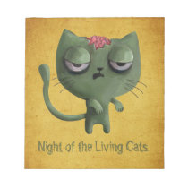 Zombie Cat notepads