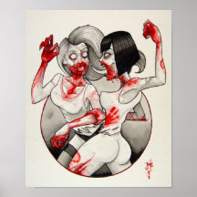 Zombie Catfight! Posters