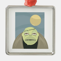 Zombie Christmas Ornament