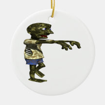 Zombie Christmas Tree Ornament