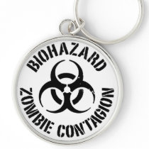 Zombie Contagion Keychain