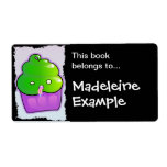Zombie Cupcake Personalized Shipping Labels