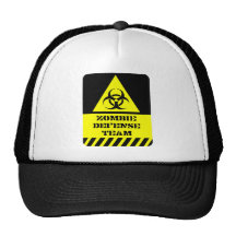 Zombie Defence Team Trucker Hat