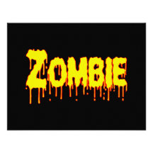 Zombie Drip Invitation