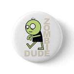 Zombie Dude Pins