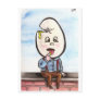 Zombie Dumpty Postcard