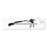 Zombie Exterminator Bumper Sticker