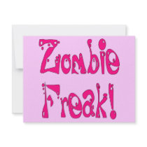Zombie Freak # 8 Custom Announcement