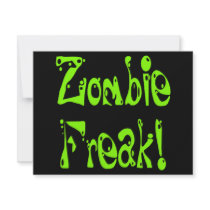 Zombie Freak # 9 Custom Announcements
